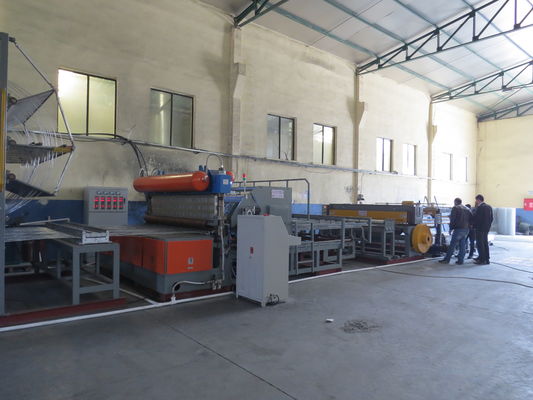 PLC Control Servo Motor Made Mesh Making Machine Roll Spot Spot Welder
